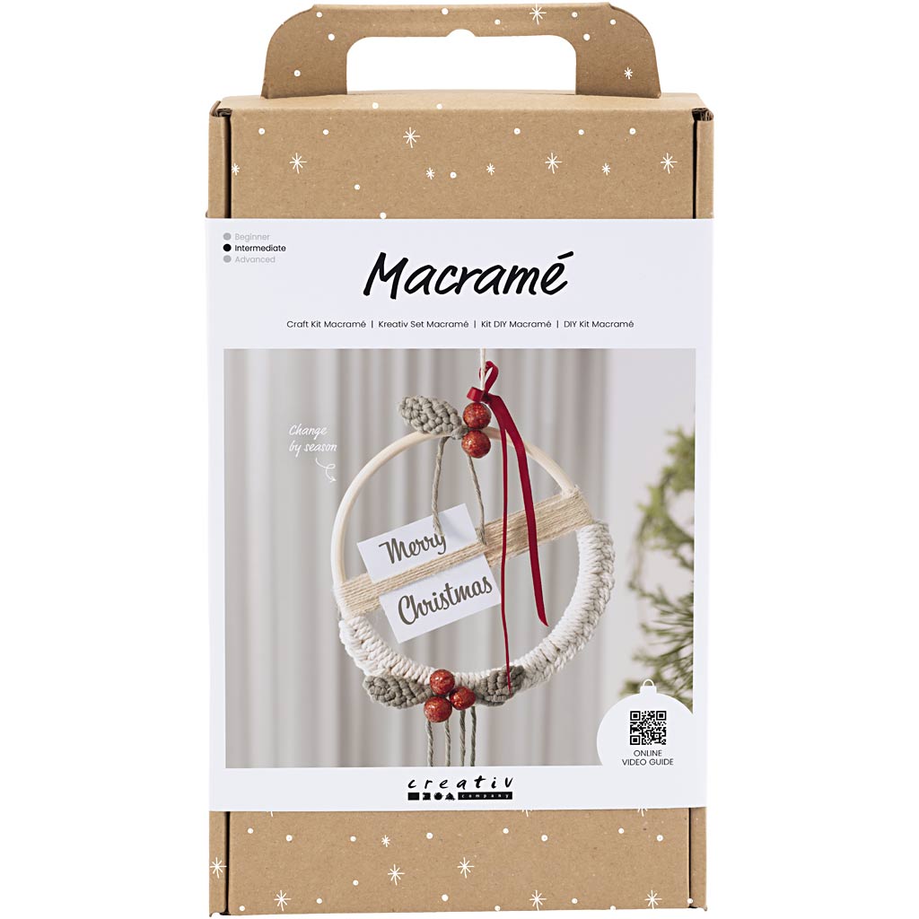 Gør-det-selv kit til macramé