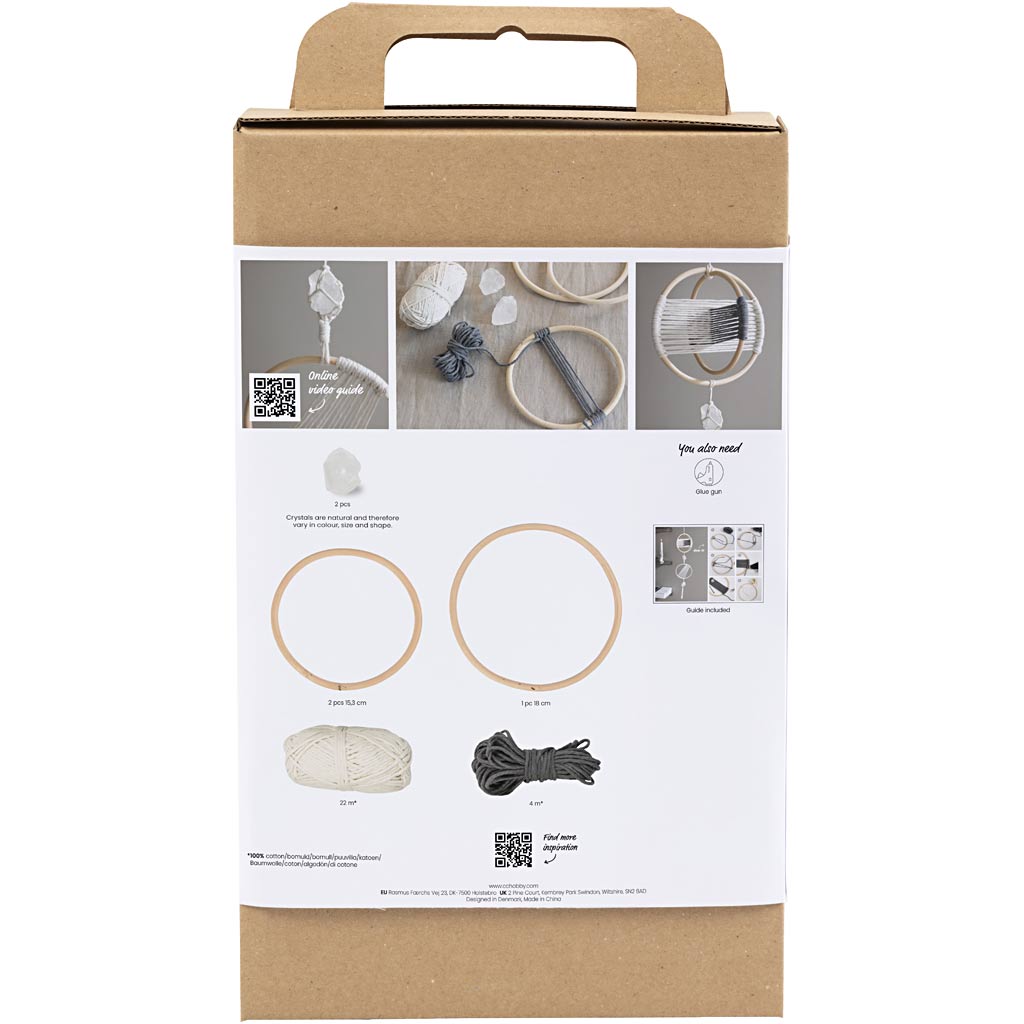 Gør-det-selv kit til macramé