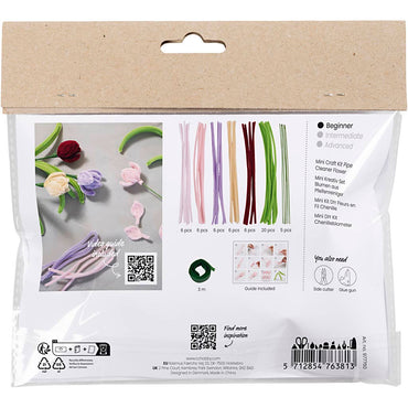 Mini DIY Kit Chenilleblomster