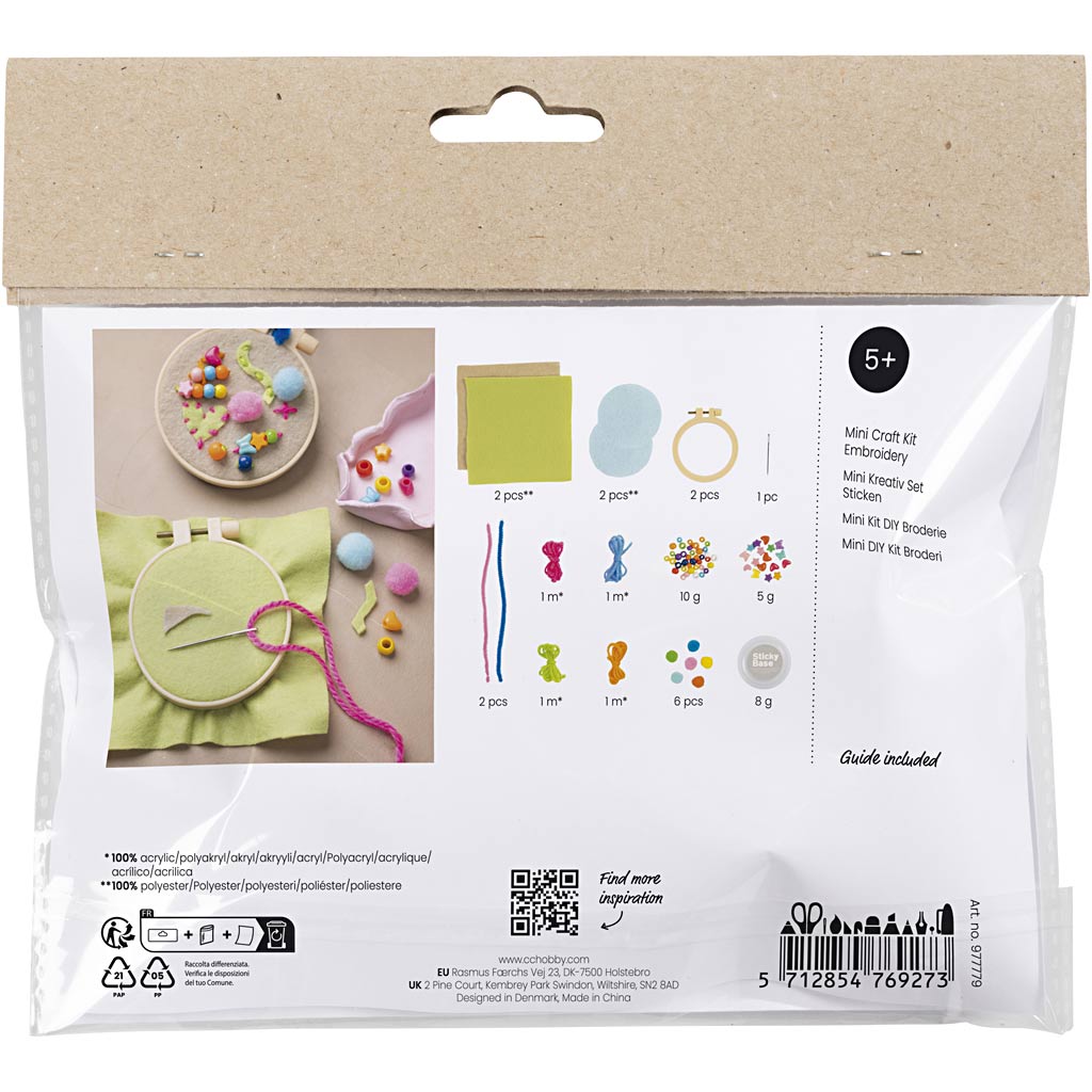 Mini DIY Kit Broderi