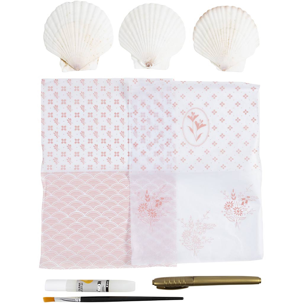 Mini DIY-sæt til decoupage