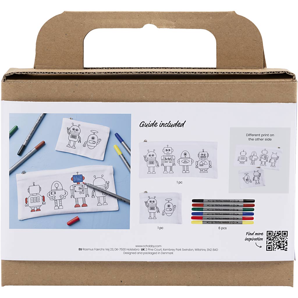 Mini DIY Kit Tekstilfarvelægning