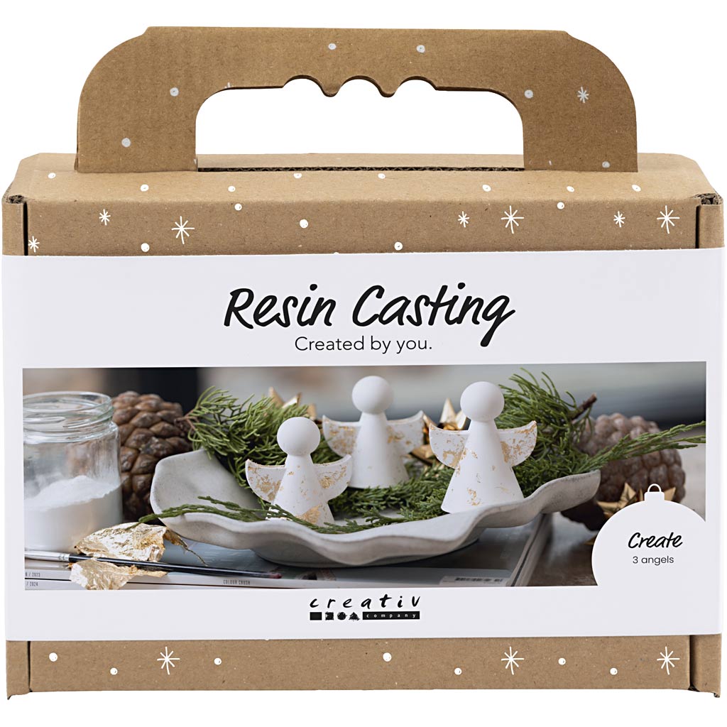 Mini gør-det-selv-sæt til resin-støbning