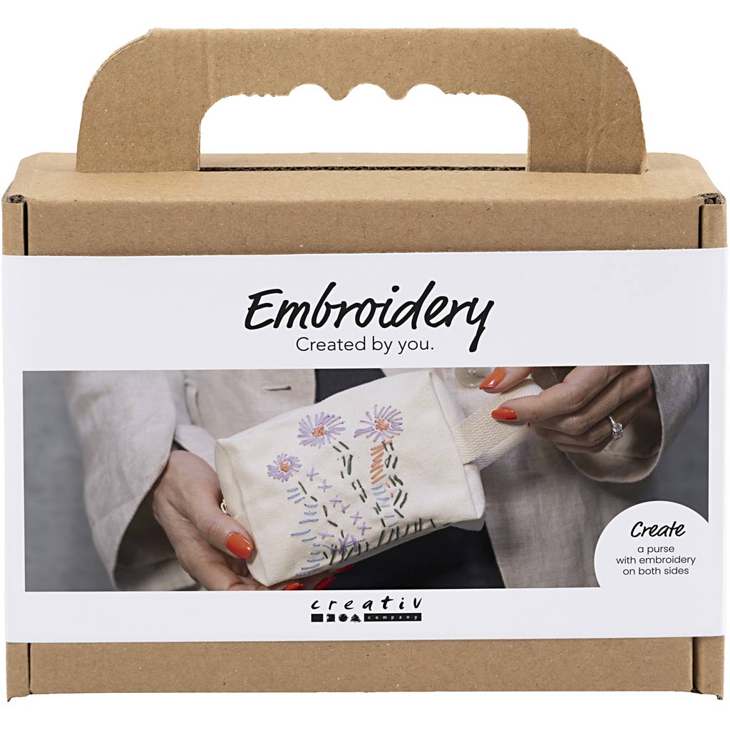 Mini DIY-sæt broderi