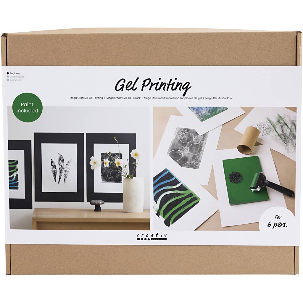Mega DIY Mix Gel Print