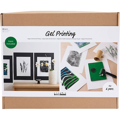 Mega DIY Mix Gel Print