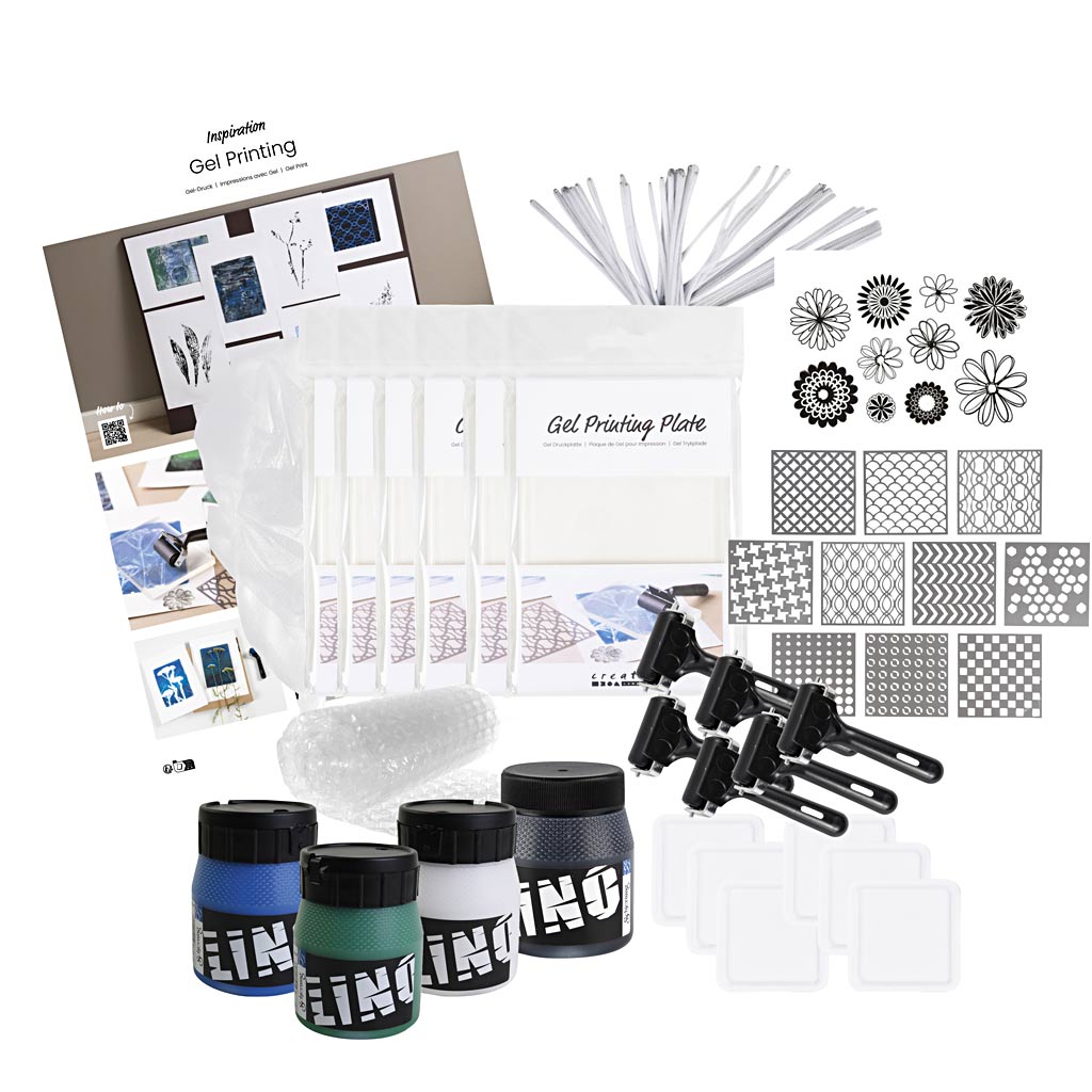 Mega DIY Mix Gel Print