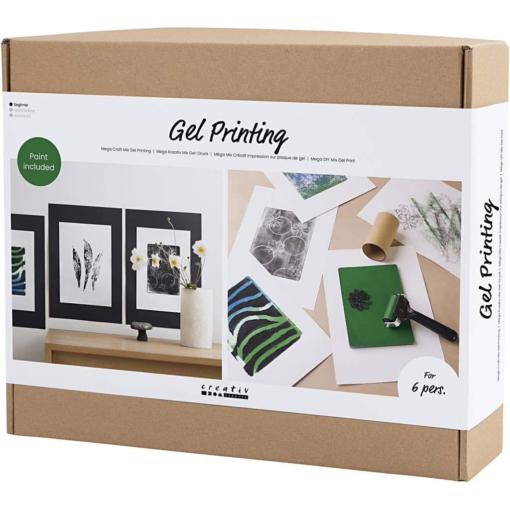 Mega DIY Mix Gel Print