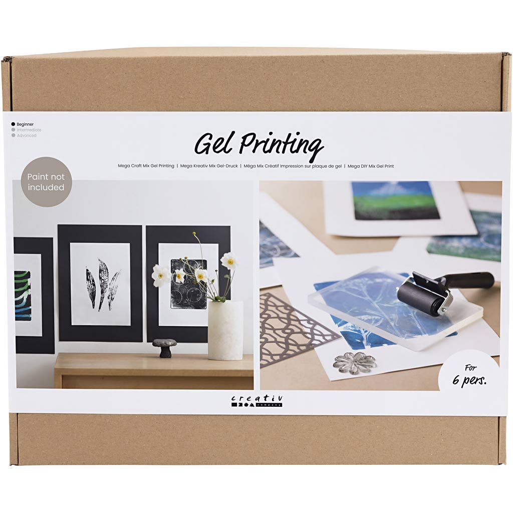 Mega DIY Mix Gel Print