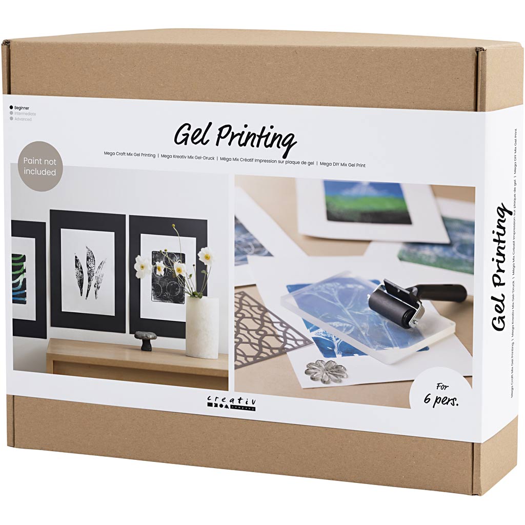 Mega DIY Mix Gel Print