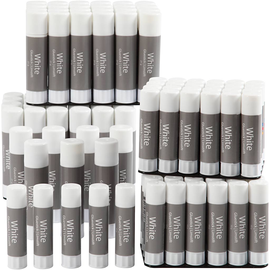 White Limstift