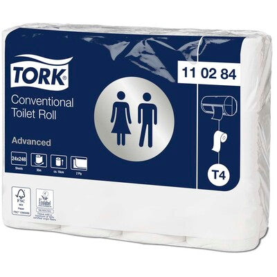 Toiletpapir på rulle