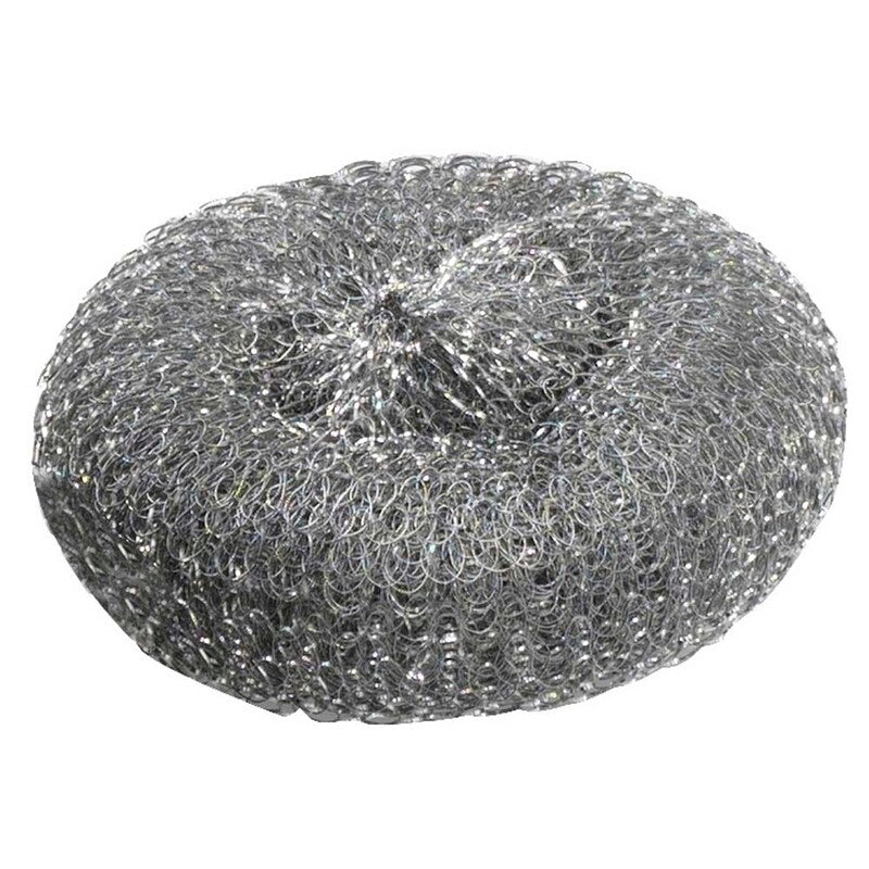 Spiralsvamp, Galvaniseret, rustfrit stål, metallic grey, 60g/m2, pakke a 10 stk, palle a 18 kartoner