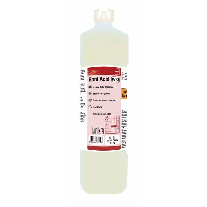Sanitetsrengøring, Diversey, Taski, SANI ACID, 1 l
