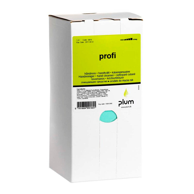 Håndrens, Plum, Profi, Bag-in-box, 1400 ml