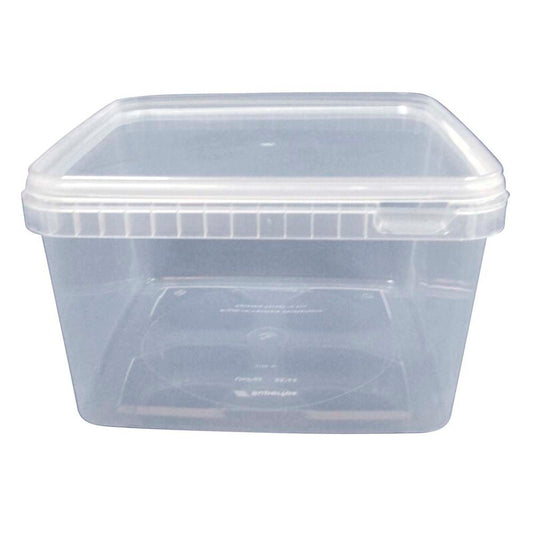 Condibøtte, Without lid, 3000 ml, 195x195x112mm, PP, transparent, pakke a 60 stk