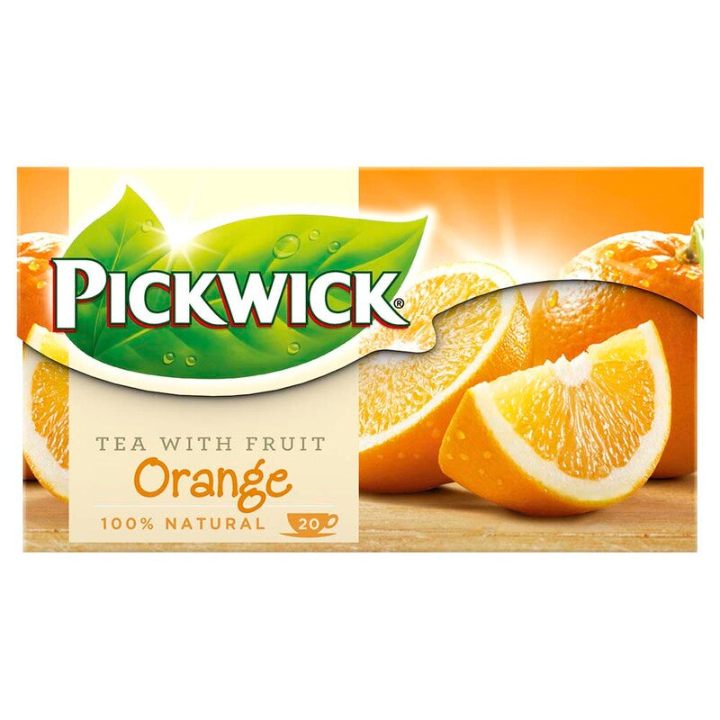 Te, Pickwick, Orange, pakke a 20 stk