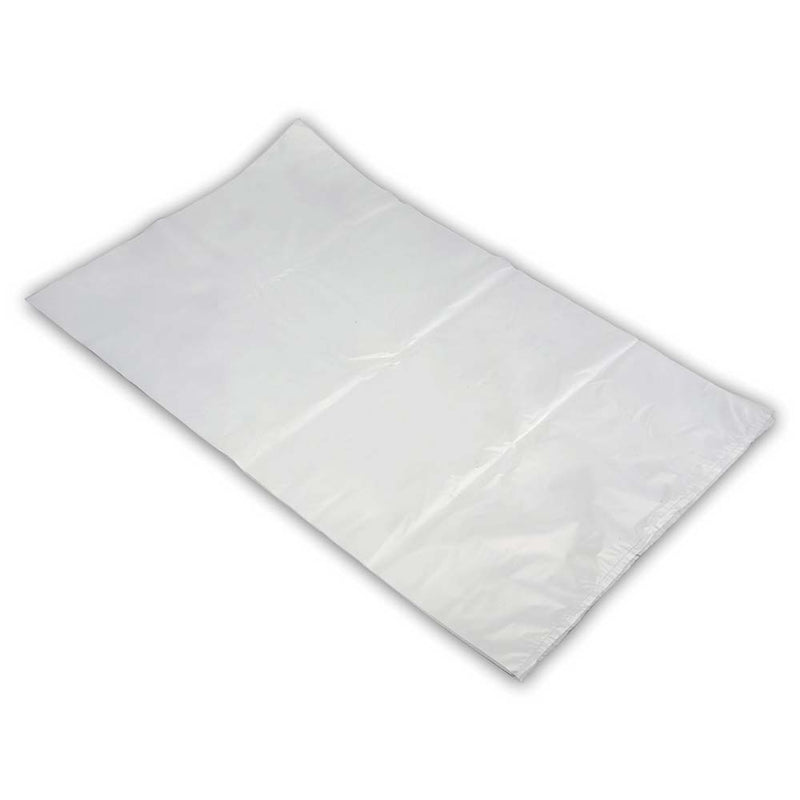 Plastikpose, 60 µm, 600 x 1000 mm, LD-PE, transparent, karton a 100, Fødevaregodkendt