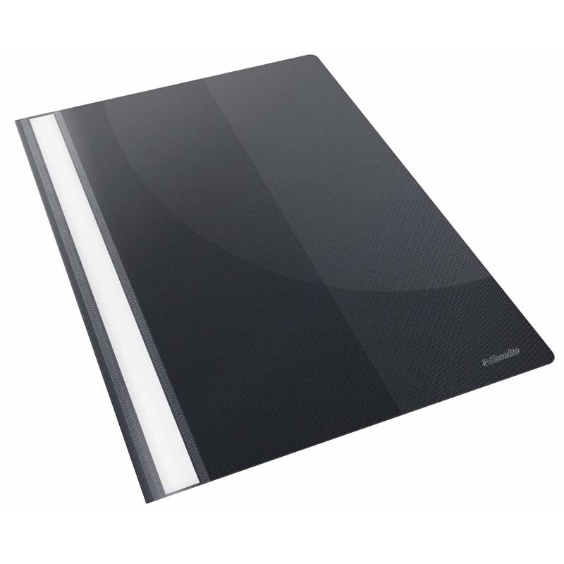 Tilbudsmappe, Esselte, sort, 210x297mm, PP, 25 Units