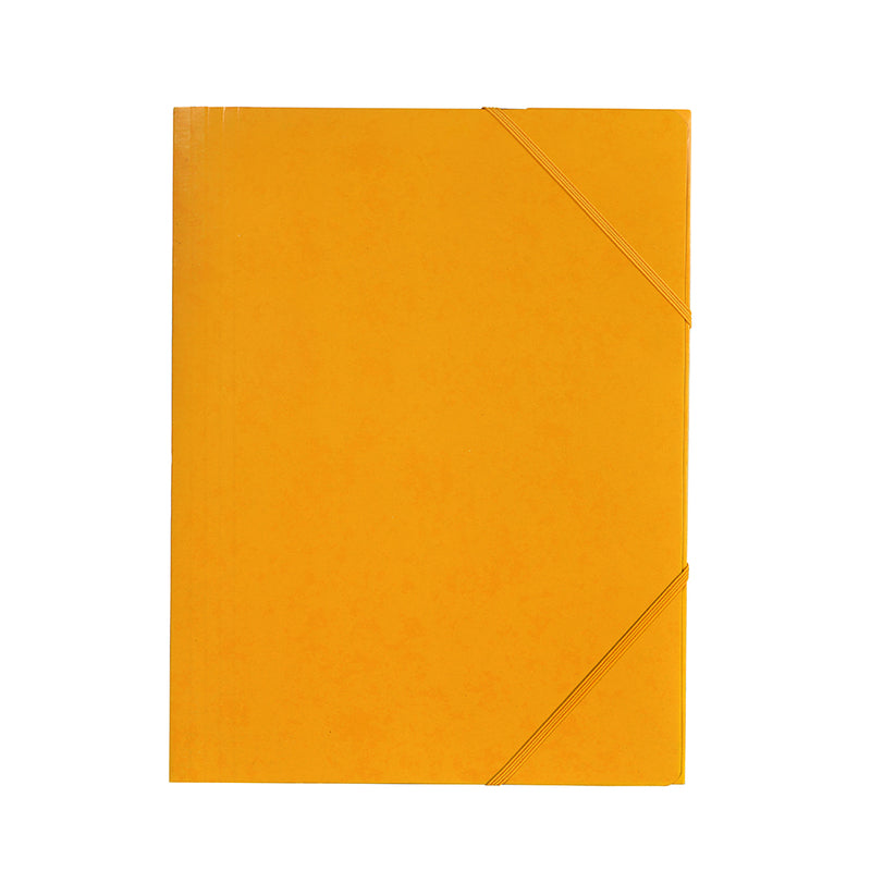 Elastikmappe, BNT Bnt/Office, gul, 210x297mm, Karton/elastik, 10 Units