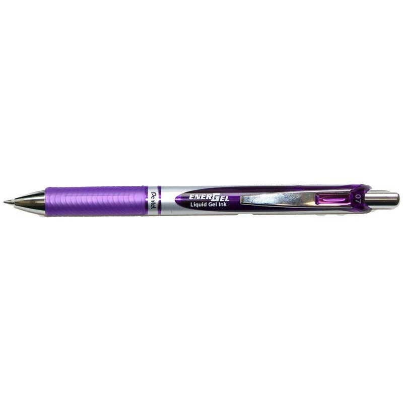 Rollerpen, Pentel EnerGel, BL77, 0,7MM, voilet, Units 12
