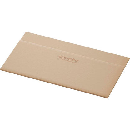 Frokostserviet, Duni, Ecoecho, 1 lag, tissue, brun, 330mmx330mm, karton a 4500 stk