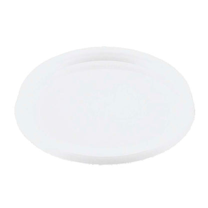 Låg t/plastbakke, Plus Pack DeliMaster, Rund, Ø 105, højde 8, PS, transparent, karton a 1000 stk, Fødevaregodkendt