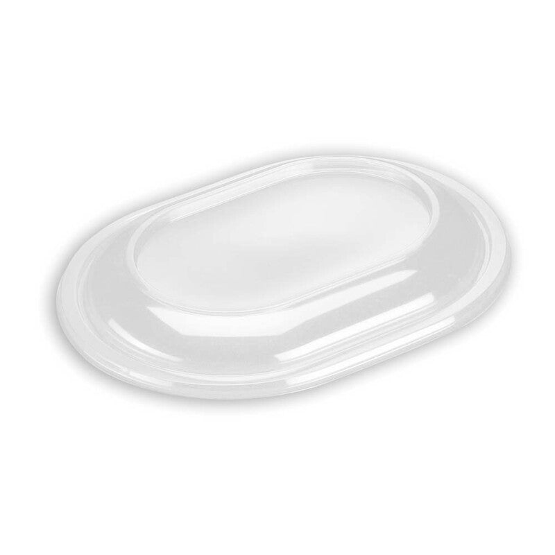 Låg t/plastbakke, Plus Pack, Rektangulær, 242x180x30mm, ops, transparent, karton a 240 stk
