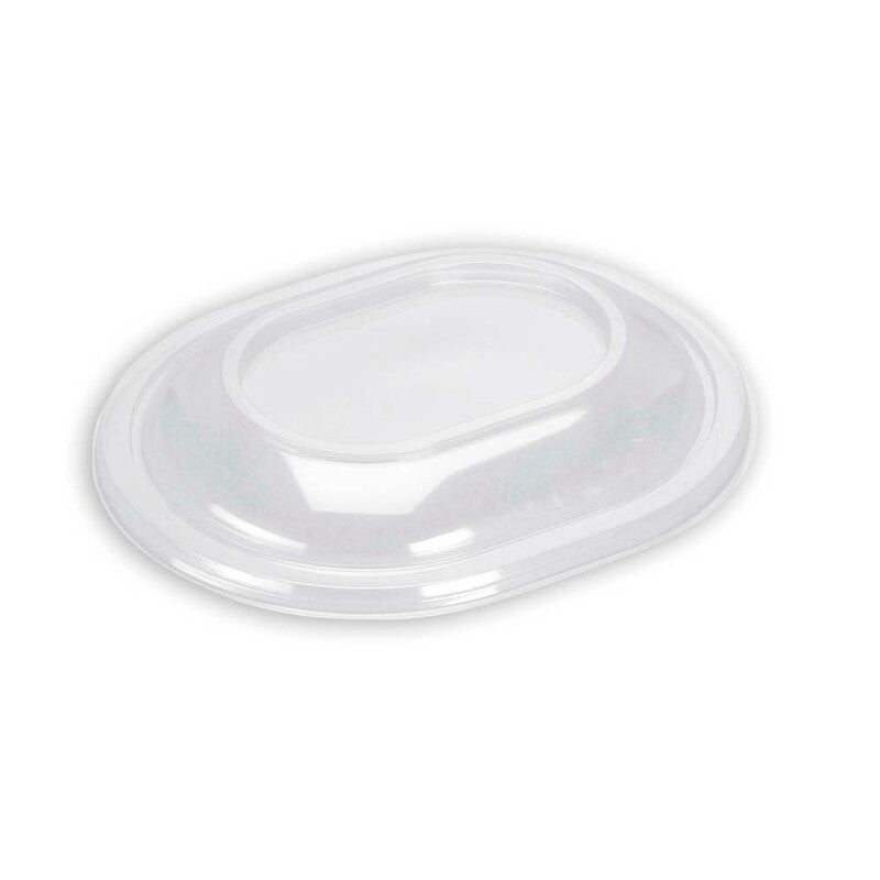 Låg t/plastbakke, Plus Pack, Rektangulær, 196x180x28mm, ops, transparent, karton a 200 stk