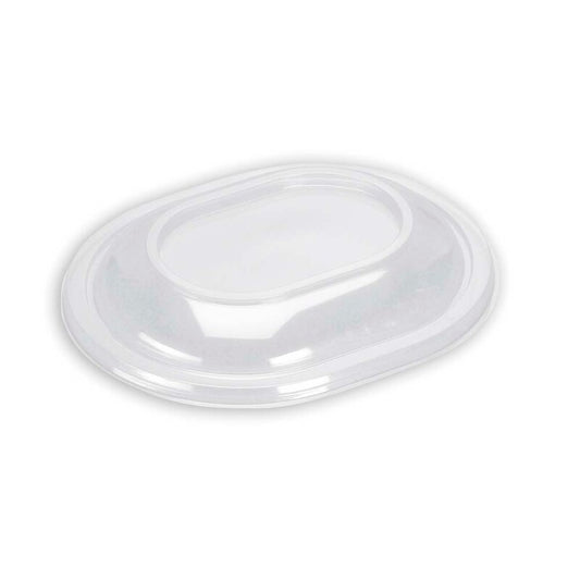 Låg t/plastbakke, Plus Pack, Rektangulær, 196x180x28mm, ops, transparent, karton a 200 stk