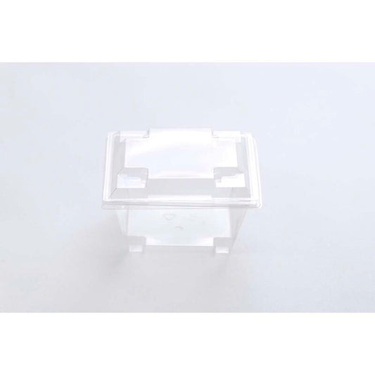 Plastbakke, Plus Pack Gourmet Express, Rektangulær, 585 ml, 141x141x55mm, PET, transparent, karton a 400 stk