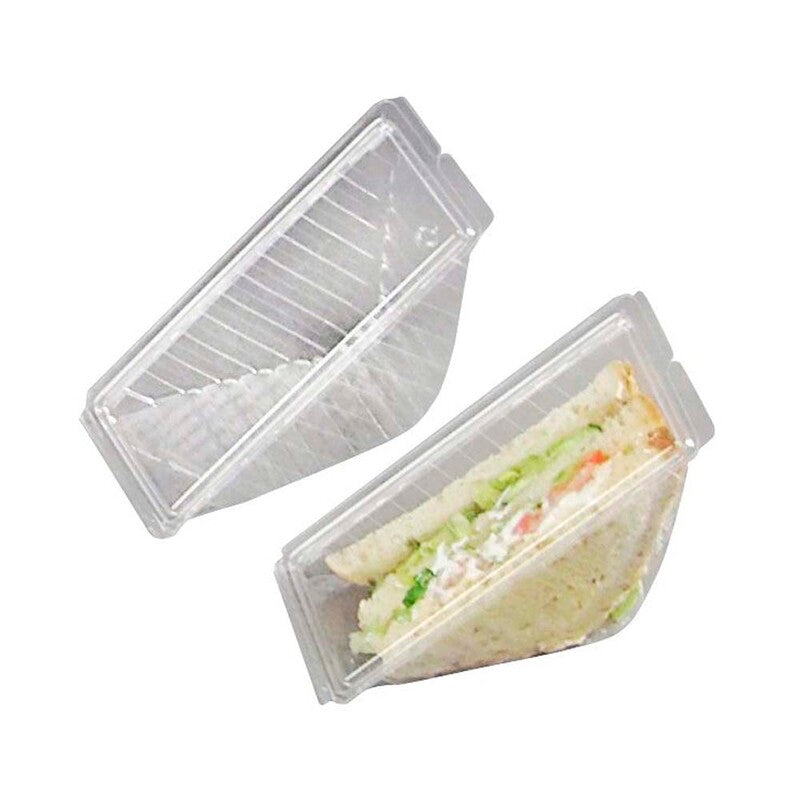 Plastbakke, m/låg, 185x68x85mm, PET, transparent, karton a 980 stk