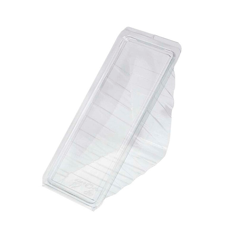 Plastbakke, Plus Pack, Rektangulær, 185x78x85mm, PET, transparent, karton a 500 stk