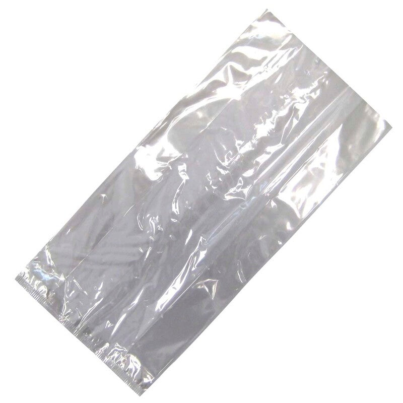Cellofanpose, 150 x 70 x 315 mm, flat film, cellofan, filmtykkelse: 30 µm, transparent, pakke a 1000 stk, palle 32 pakker, palle a 32 kartoner, Fødevaregodkendt