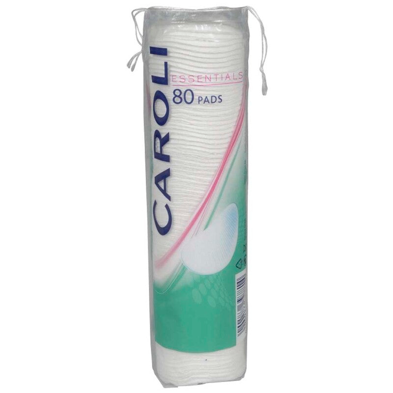 Cotton pads 60mm, hvid, kasse med 24 pakker, 40569