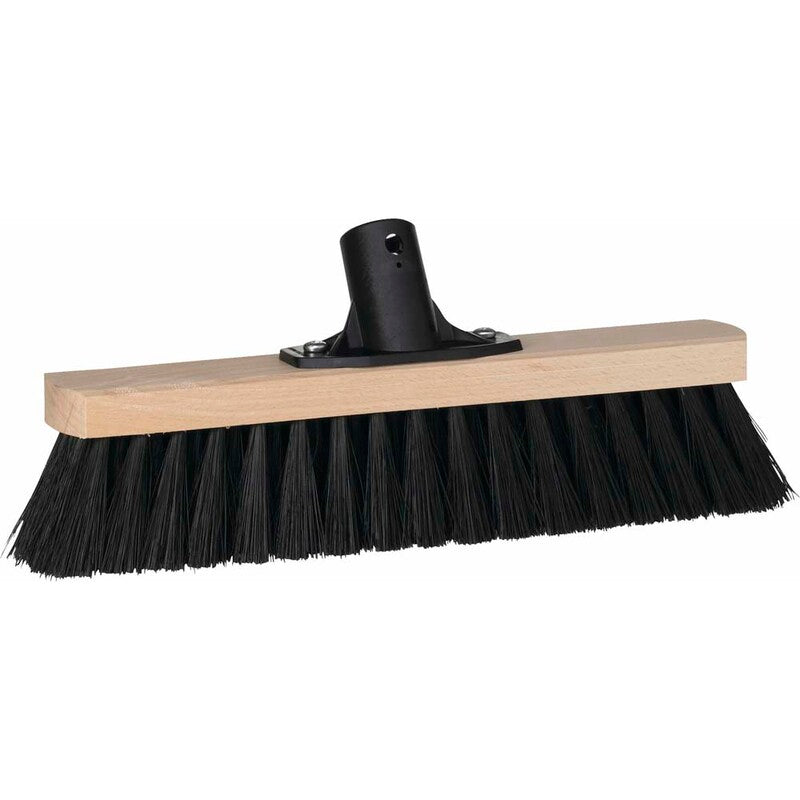 Fejekost, Vikan, Broom wood medium w/socket, træ, 300mm