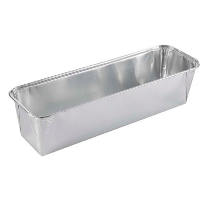 Foliebakke, Plus Pack, 1-Compartments, Rektangulær, 2050 ml, 337x106x80mm, aluminium, aluminium, pakke a 50 stk