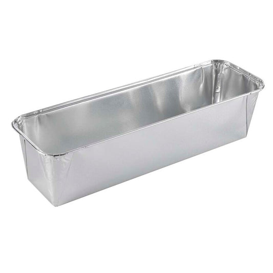 Foliebakke, Plus Pack, 1-Compartments, Rektangulær, 2050 ml, 337x106x80mm, aluminium, aluminium, pakke a 50 stk