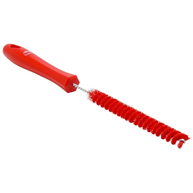 Rørbørster, Vikan, With handle Stiff, rød, 15mmx310mm, Ø 15mm