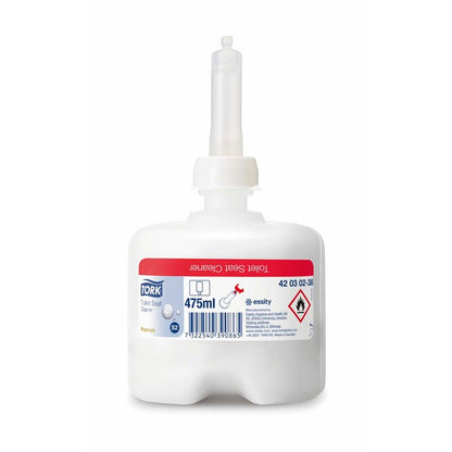 Hånddesinfektion, Tork, S2, toilet seat cleaner, 475 ml, pakke a 8 stk