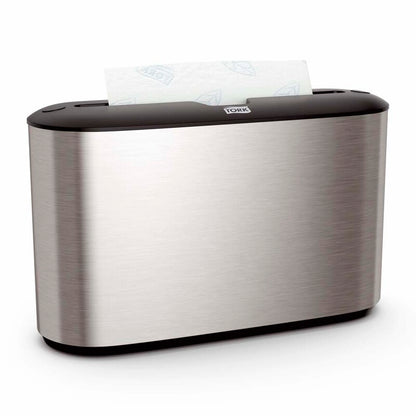 Papirhåndklæde dispenser, Tork, H2, Rust free, rustfrit stål