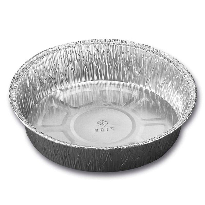 Foliebakke, Plus Pack, Rund, 510 ml, Ø 158, højde 34, aluminium, aluminium, pakke a 100 stk, 1-Compartments