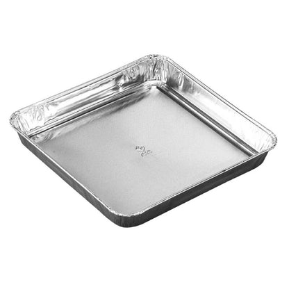 Foliebakke, Plus Pack, 1-Compartments, Firkantet, 706 ml, 191x191x23mm, aluminium, aluminium, pakke a 125 stk