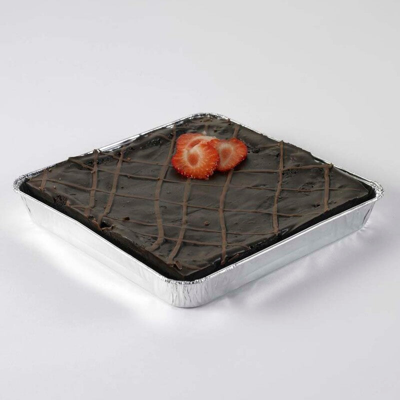 Foliebakke, Plus Pack, 1-Compartments, Firkantet, 706 ml, 191x191x23mm, aluminium, aluminium, pakke a 125 stk