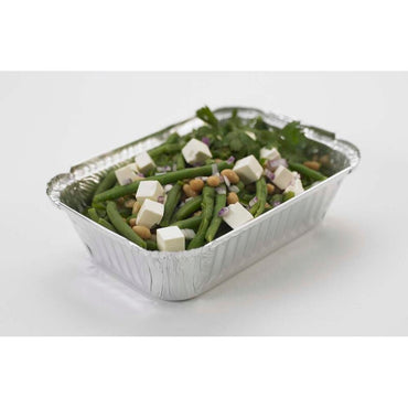 Foliebakke, Plus Pack, 1-Compartments, Rektangulær, 890 ml, 207x141x41mm, aluminium, aluminium, pakke a 100 stk