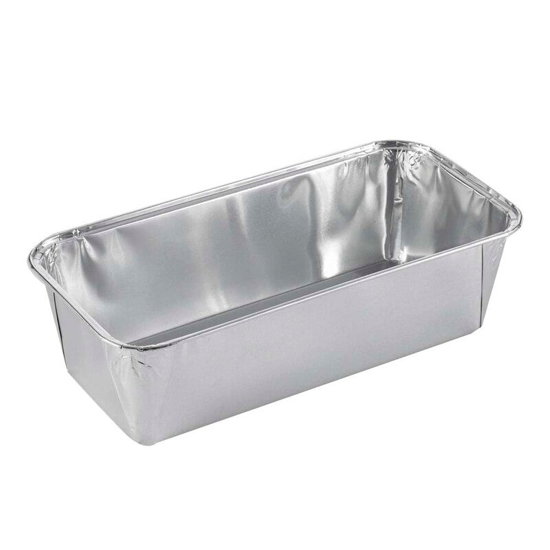 Foliebakke, Plus Pack, 1-Compartments, Rektangulær, 1500 ml, 251x122x68mm, aluminium, aluminium, Heavy, pakke a 100 stk