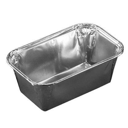 Foliebakke, Plus Pack, 1-Compartments, Rektangulær, 140 ml, 100x64x35mm, aluminium, aluminium, pakke a 100 stk