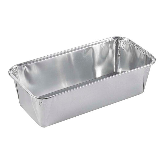 Foliebakke, Plus Pack, 1-Compartments, Rektangulær, 1500 ml, 251x122x68mm, aluminium, aluminium, pakke a 100 stk