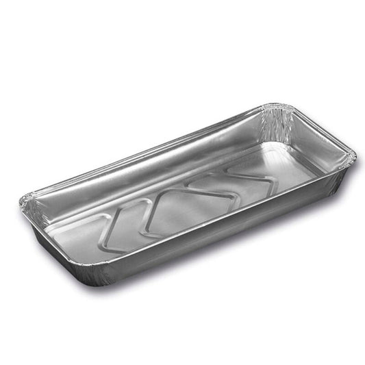 Foliebakke, Plus Pack, 1-Compartments, Rektangulær, 653 ml, 258x116x28mm, aluminium, aluminium, pakke a 1000 stk