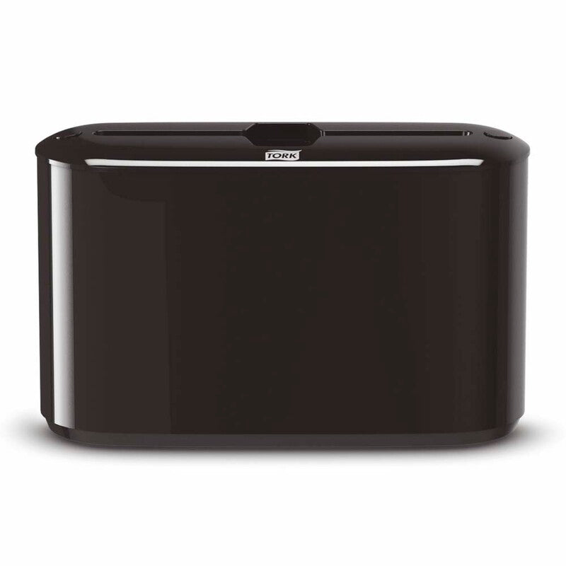 Papirhåndklæde dispenser, Tork, H2, Countertop, sort